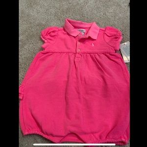 NWT Ralph Lauren Ruffle Playsuit | 9M